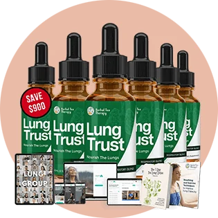 Lung Trust six-bottle bundle with bonuses
